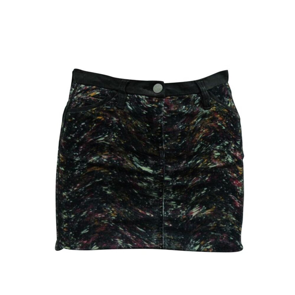 Isabel Marant Tweed Mini Skirt in Multicolor Cotton
